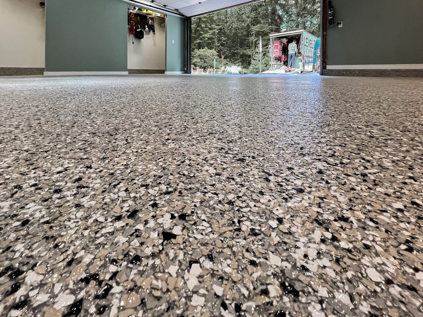Concrete coating project