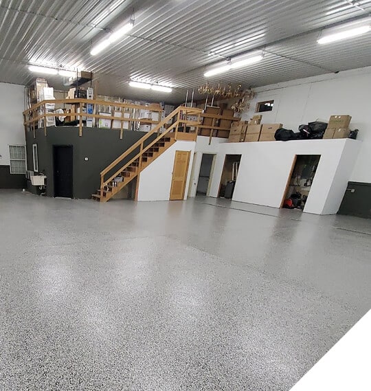 Laundry Room Floors and Office Spaces