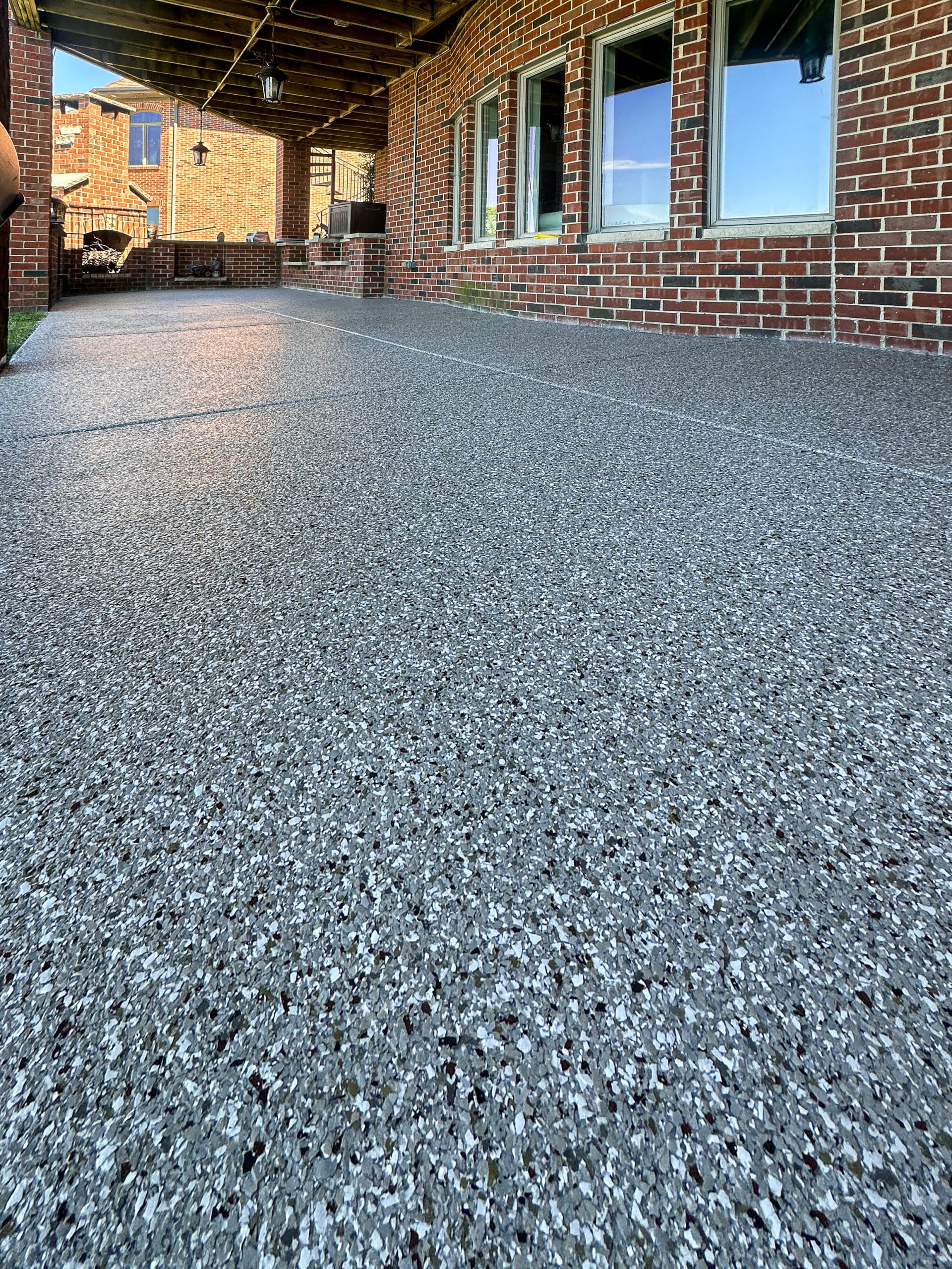 Concrete coating project
