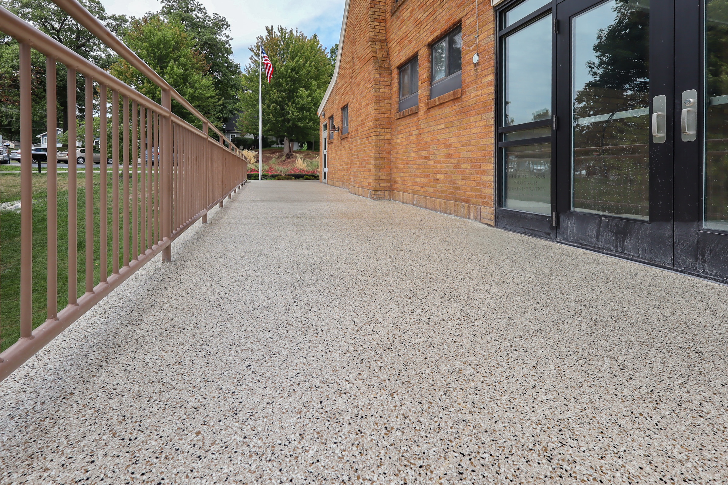 Concrete coating project