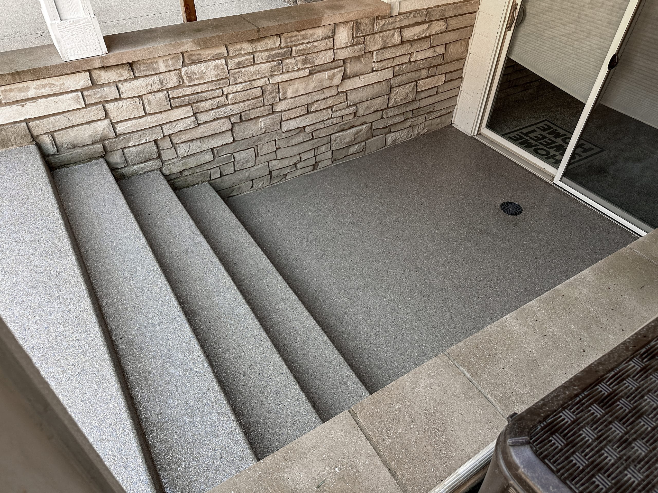 Concrete coating project