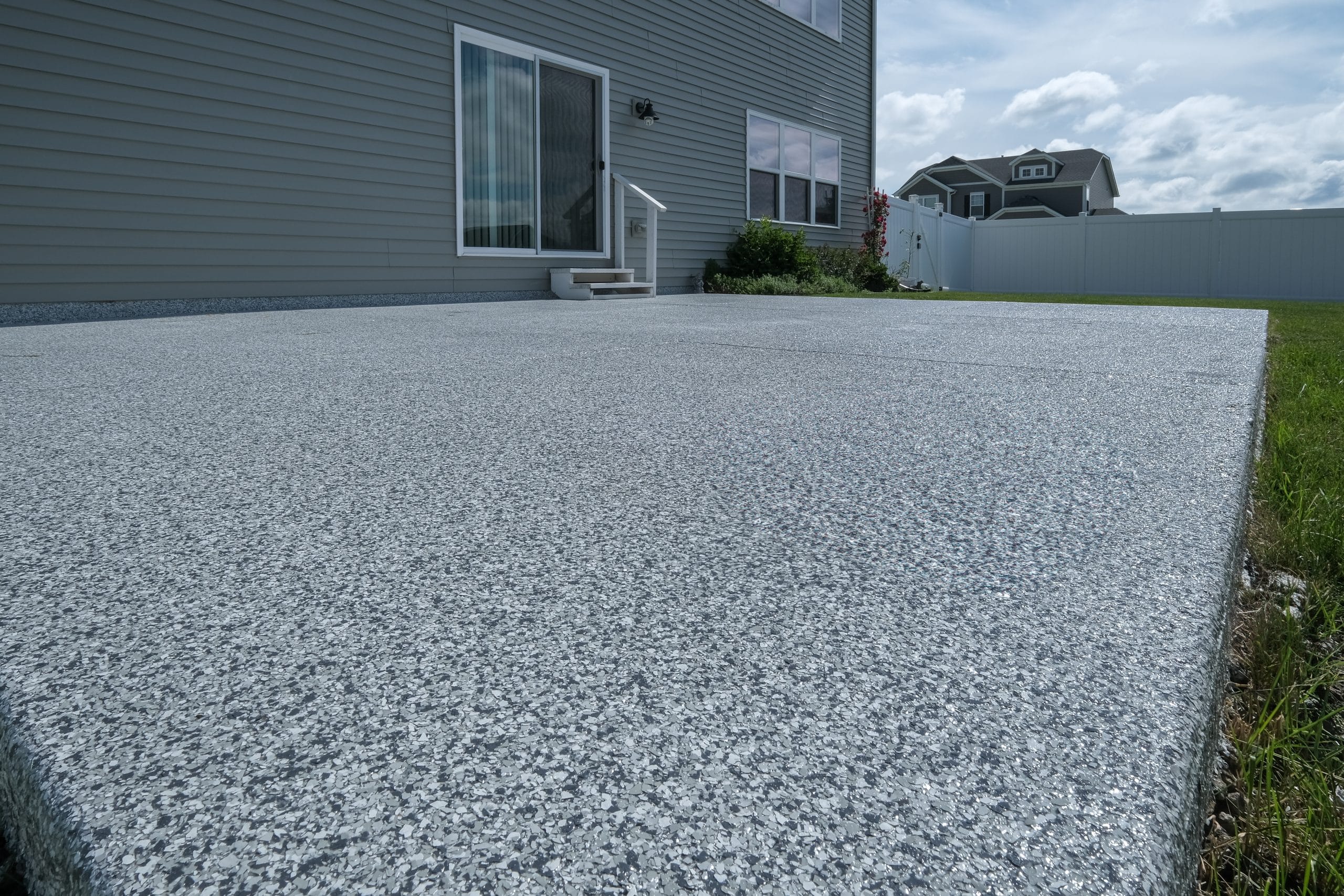 Concrete coating project