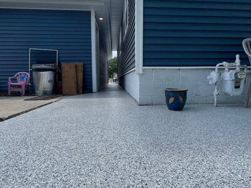 Concrete coating project