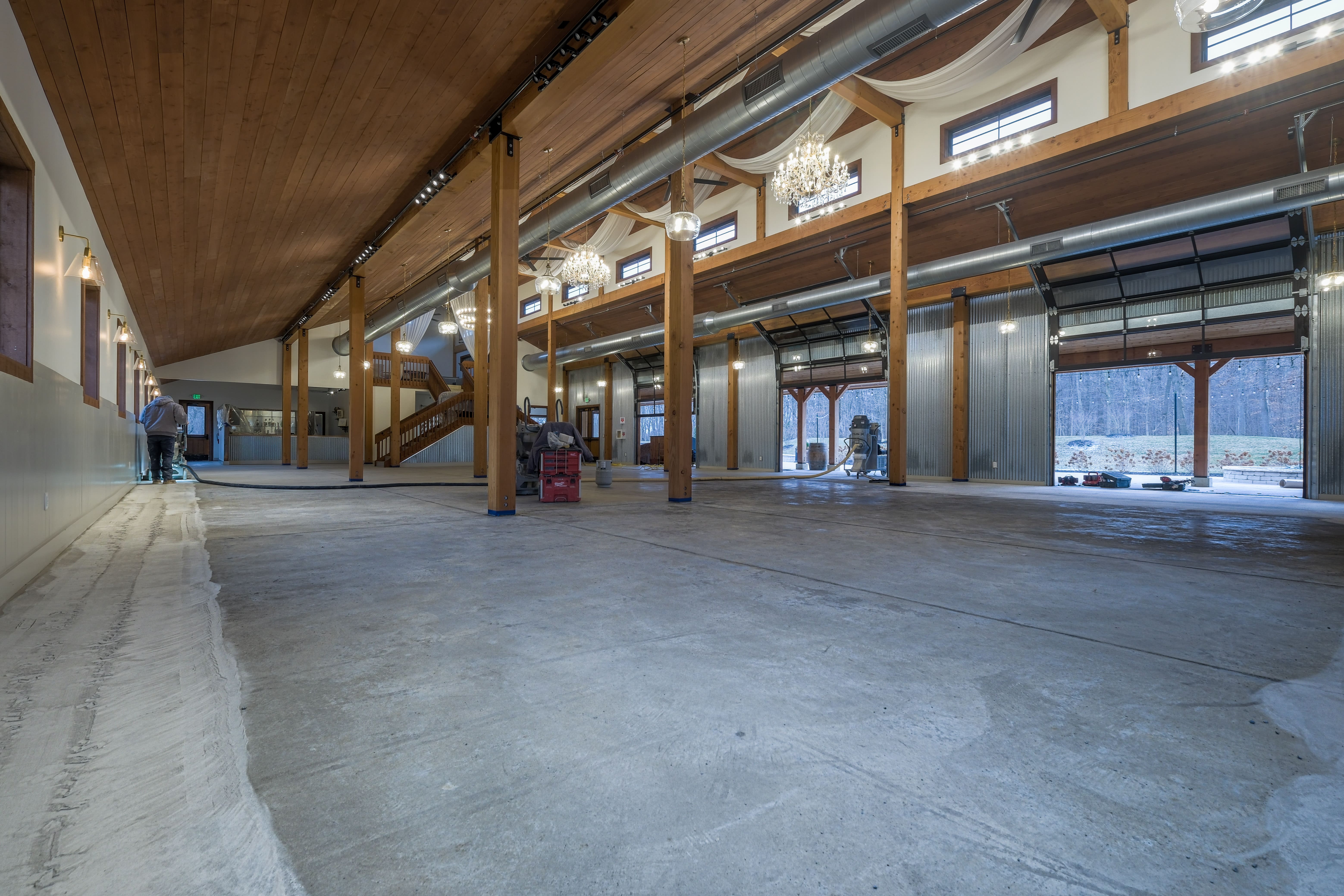 Concrete coating project